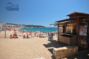 Vacances sur une des plages de la Costa Brava