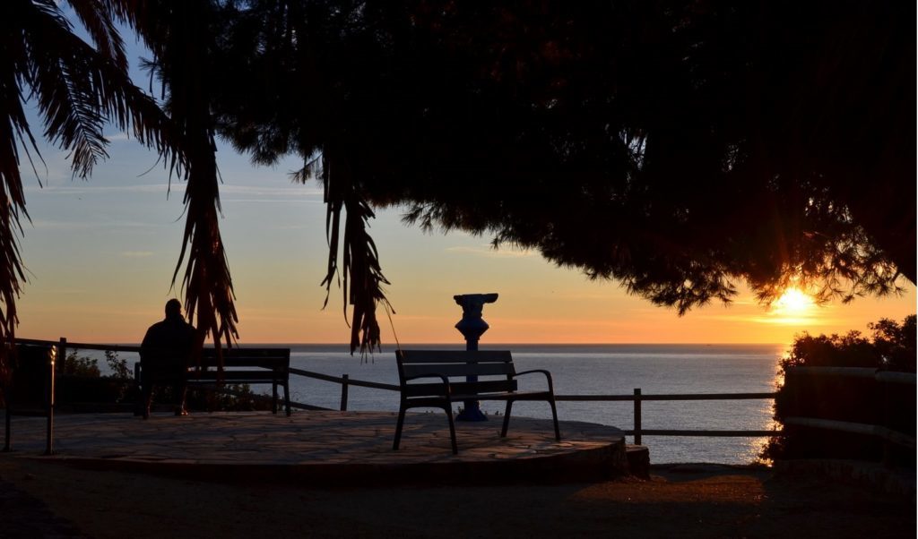 Lever du soleil à Lloret Del Mar