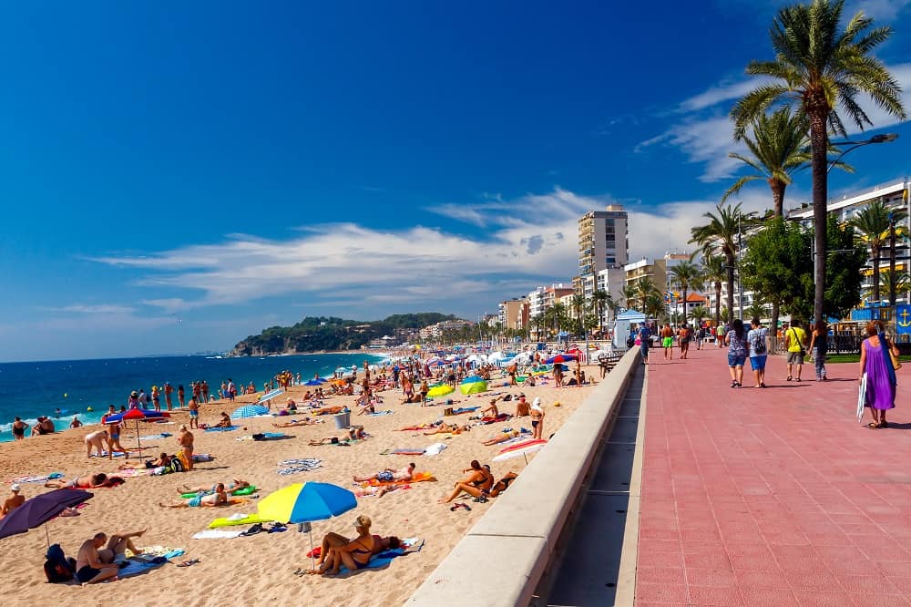 Plage de Lloret del Mar