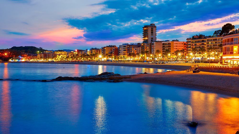 Lloret de Mar de nuit