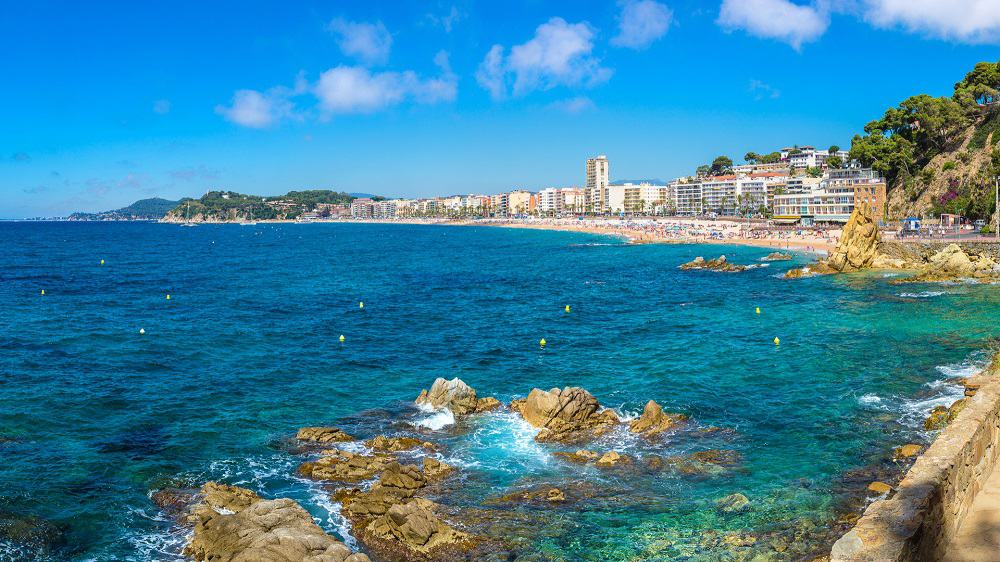 Vacances à Lloret de Mar - Skyline de Lloret