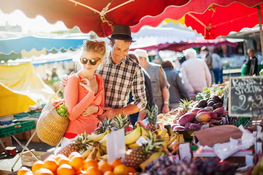 Marché à Lloret de Mar