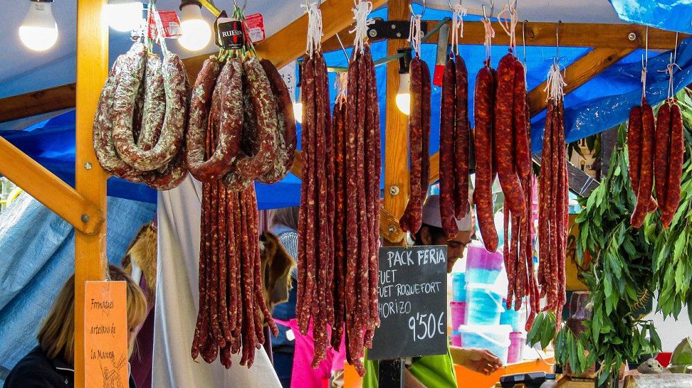 Marché à Tossa de Mar - Costa Brava