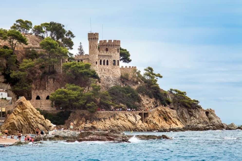 Château de Lloret de Mar.