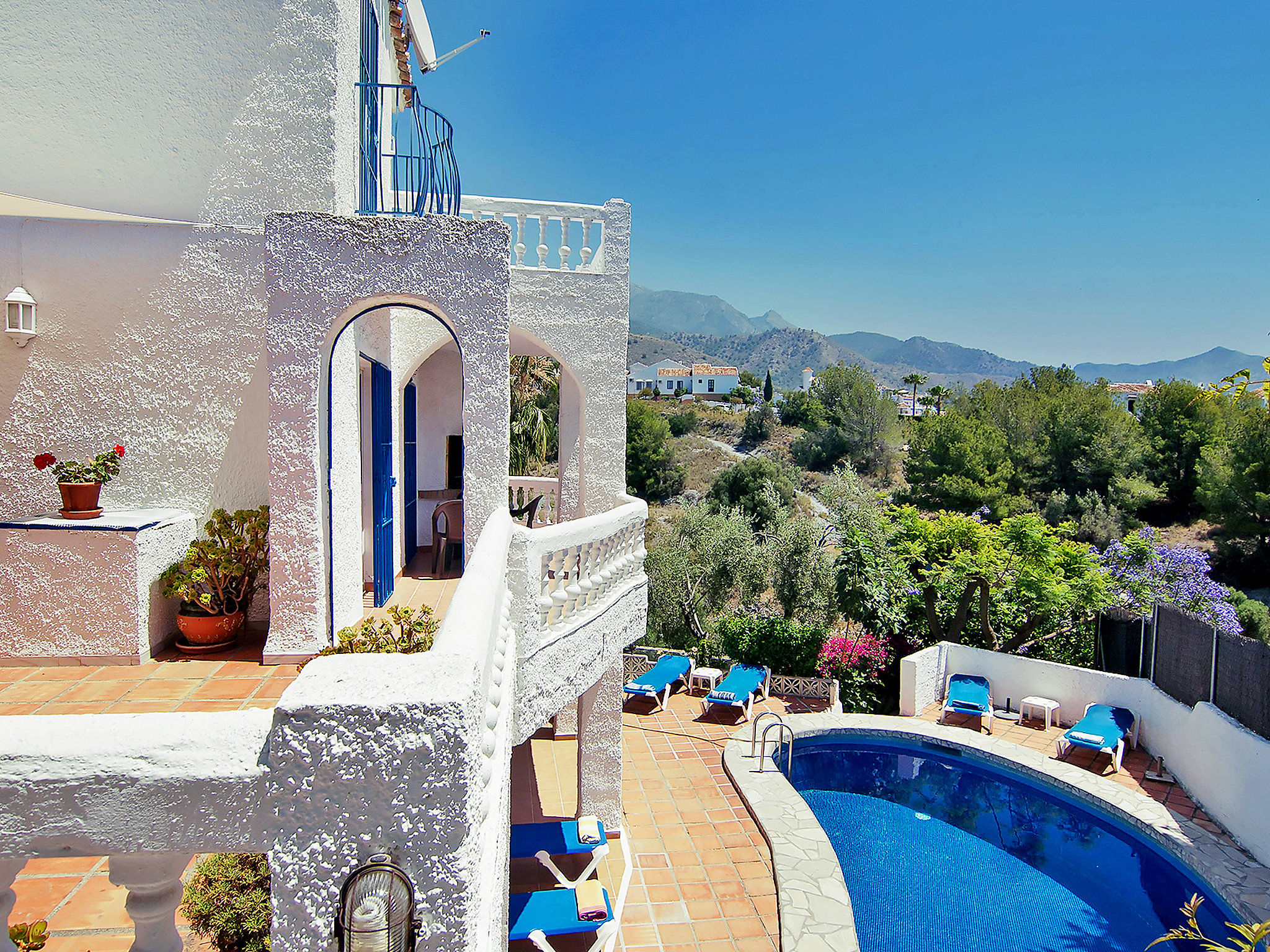 Location Villa Nerja Costa del Sol Maison Espagne Pueblo Jara